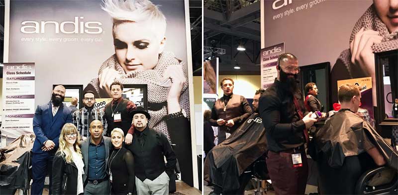Andis exhibe lo último en barbería en el International Salon & Spa Expo