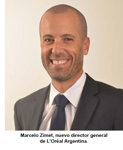 Marcelo Zimet, director general de L'Oréal Argentina
