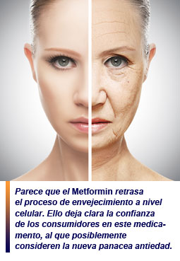 Metformin, la nueva panacea antiedad