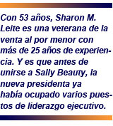 Sharon M. Leite, nueva presidenta de Sally Beauty Holdings, Inc. en EE UU y Canadá