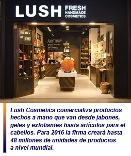 Lush Cosmetics abre una nueva tienda en Santiago de Chile