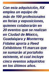 Reed Exhibitions continúa creciendo en México