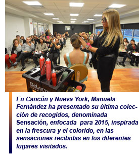Manuela Fernández en Cancún y Nueva York