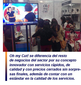 Oh my Cut!, en la Feria Internacional de Franquicias 2015