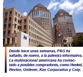 Procter & Gamble podría vender buena parte de sus marcas de belleza