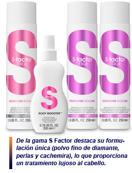 Tigi amplía y renueva su gama S Factor